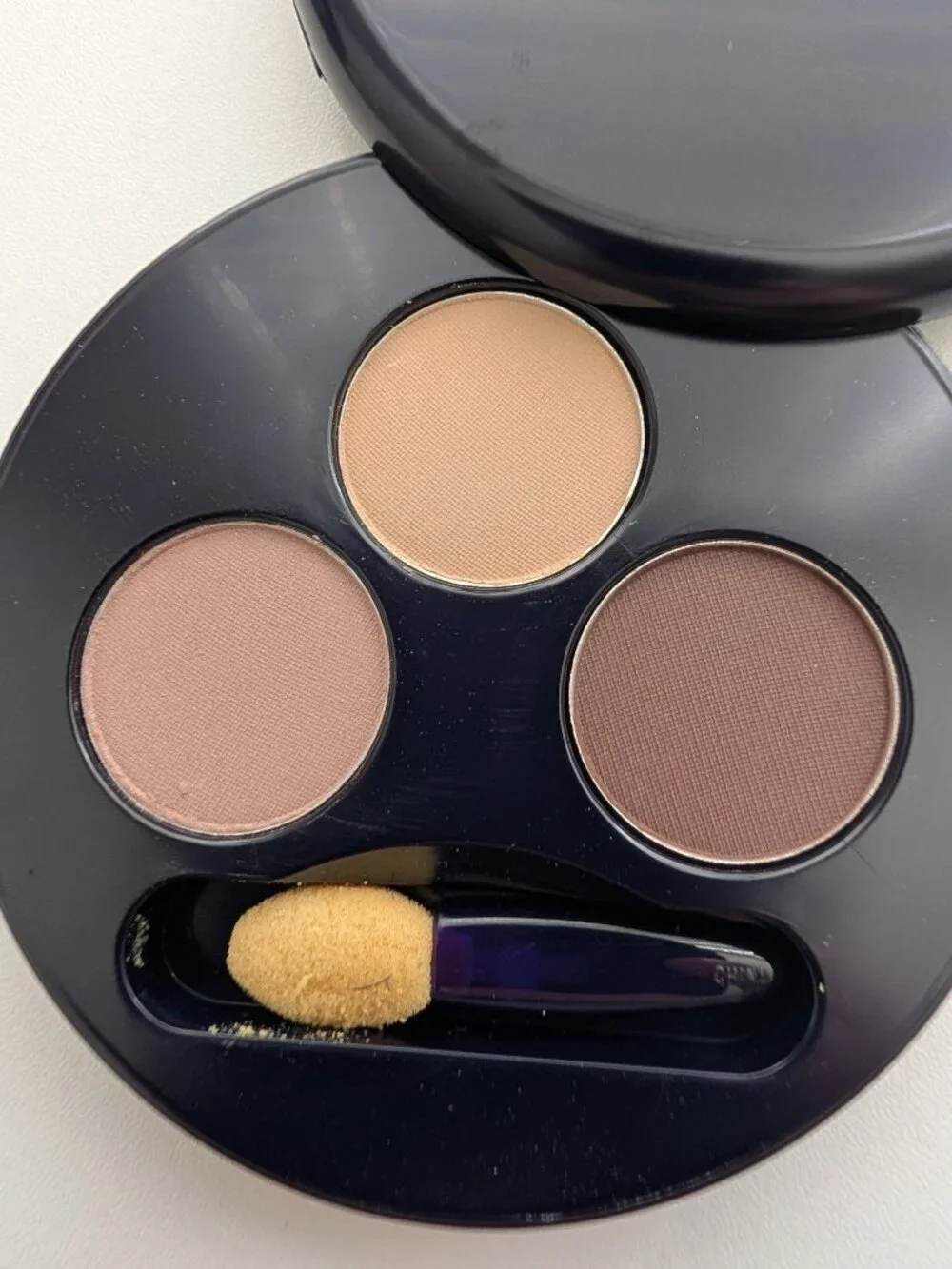 Estee Lauder Two in One Eyeshadow Wet Dry Formula Tearose Chestnut Sand Dollar